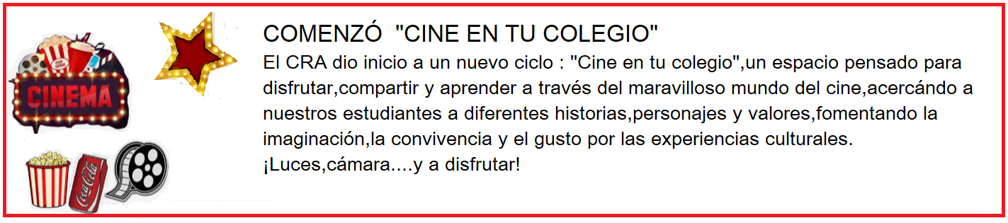 Comenzó Cine en tu Colegio